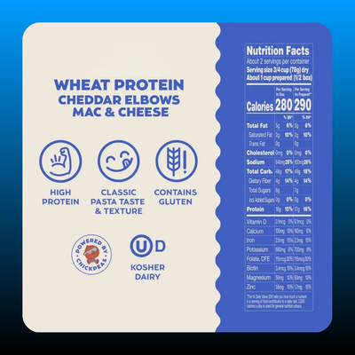 Protein Mac & Cheese Wheat Cheddar Elbow Macaroni