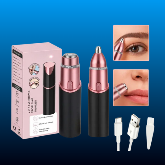 2-in-1 Facial and Eyebrow Trimmer