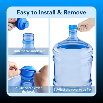 Reusable Silicone Water Jug Cap (3 Pcs)