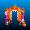 Inflatable Pumpkin Archway with Lights