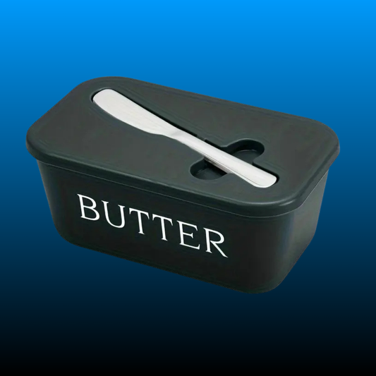 Butter Box and Butter Knife Set