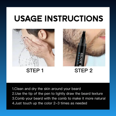 Beard Filler Styling Pen for Men