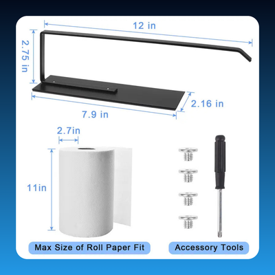 Magnetic Paper Towel Holder