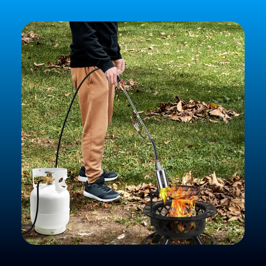 Portable Propane Torch Burner Weed Torch High Heat Output Blow Torch