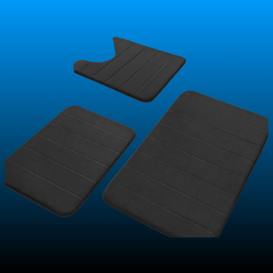 Memory Foam Bath Mat Set