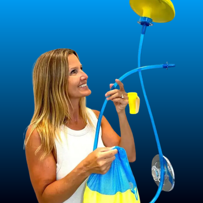 Jumbo Shower Cleaning Slip-On Attachment