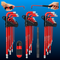 30-Piece Long Arm Hex and Torx Key Set