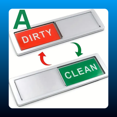 Clean Dirty Dishwasher Magnet