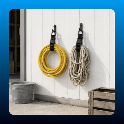 10-Pack Heavy Duty Extension Cord Holder Strap Pack