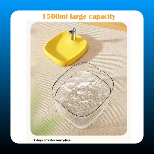 Transparent Automatic Pet Drinking Dispenser