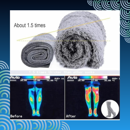 Fleece Knee High Oversocks