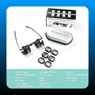 LED Head Mount Magnifier