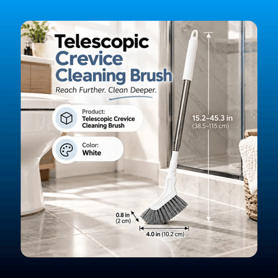 Telescopic Crevice Cleaning Brush