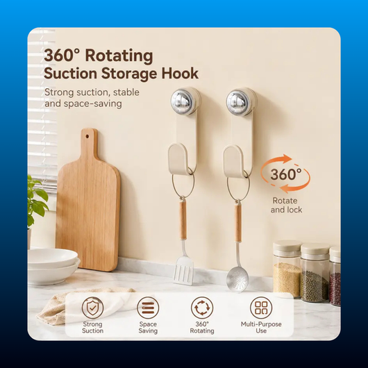 Multifunctional Pot Lid Hanger Hook