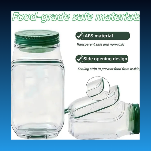 Mason Jar Meal Prep Storage Container