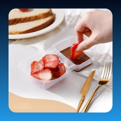 Reusable Snack Containers with Lids (20 Pack)