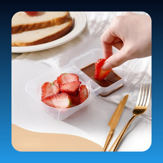 Reusable Snack Containers with Lids (20 Pack)