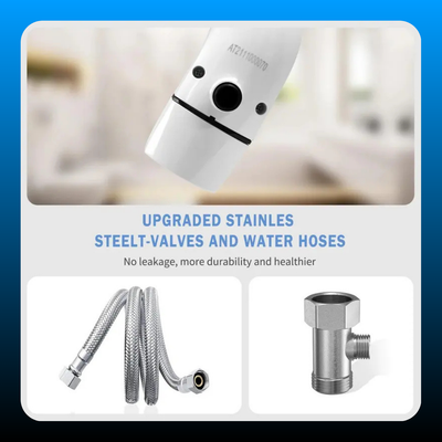 Ultra-Slim Bidet Attachment for Toilet