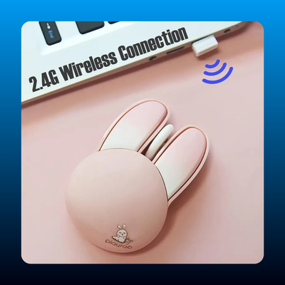Cute Bunny Wireless Mouse