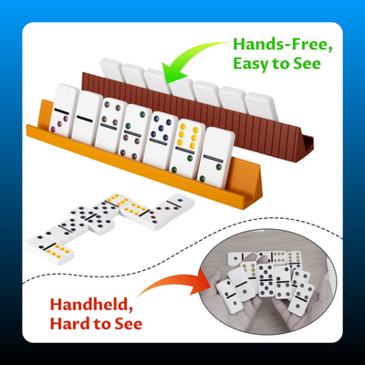 Double 6 Dominos Set for Adults with 28 Tiles