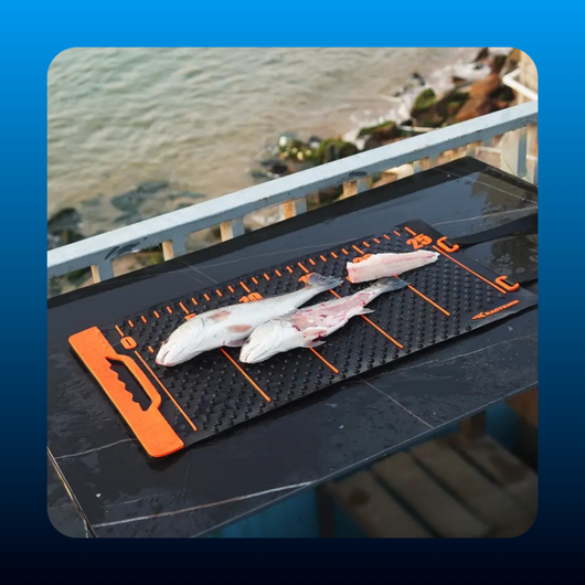 Anti-Slip Fillet Mat with Measuring Guide
