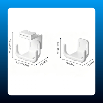 Punch-Free U-Shaped Paper Towel Holder