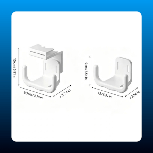 Punch-Free U-Shaped Paper Towel Holder