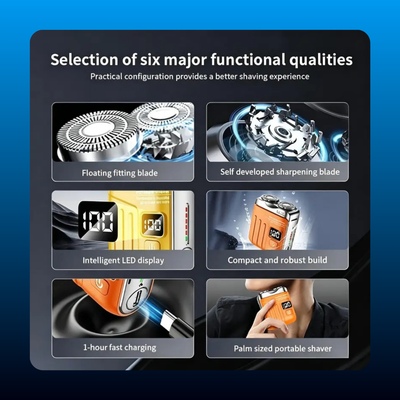 Portable Rechargeable Electric Shaver