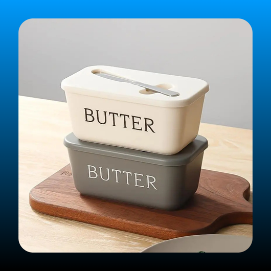 Butter Box and Butter Knife Set