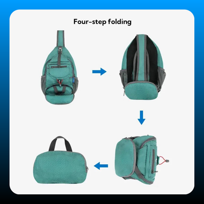 Packable Small Crossbody Sling Backpack