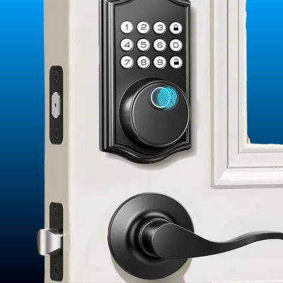 Keyless Entry Deadbolt with Handle Set