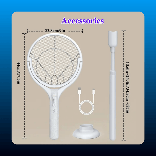 Extendable Electric Fly Swatter