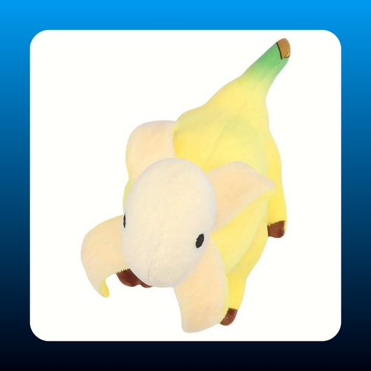 Cute Banana Brontosaurus Design Plush Toy