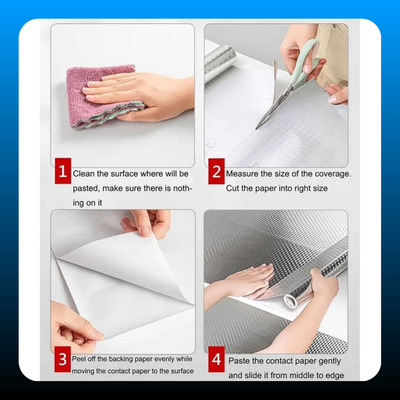 Oil Proof Kitchen Self-Adhesive Cabinet Liner