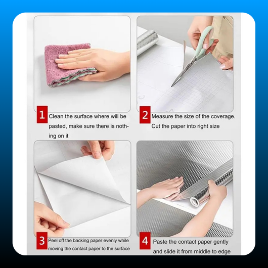 Oil Proof Kitchen Self-Adhesive Cabinet Liner