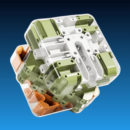 3D Ball Maze Puzzle Cube