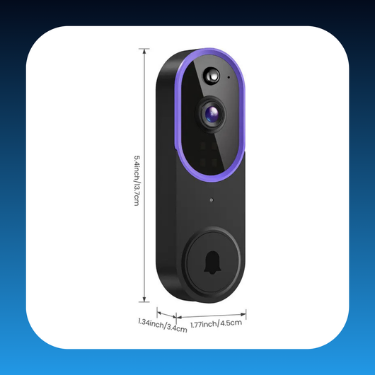 Wireless Smart Video Doorbell Camera