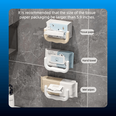 Punch-Free U-Shaped Paper Towel Holder