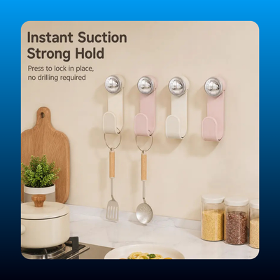 Multifunctional Pot Lid Hanger Hook