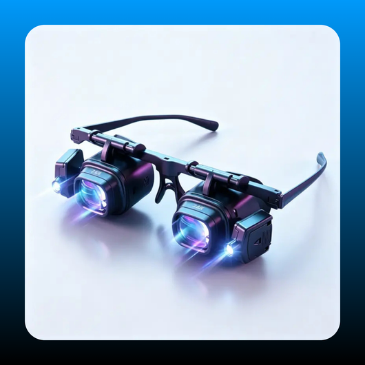 LED Head Mount Magnifier
