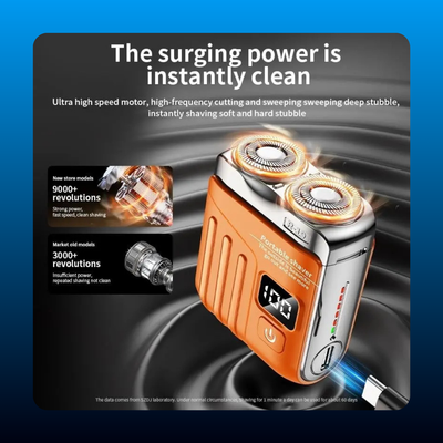 Portable Rechargeable Electric Shaver