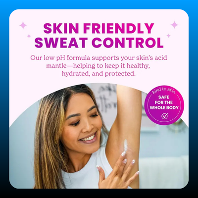 Whole Body Deodorant and Sweat Control Cream
