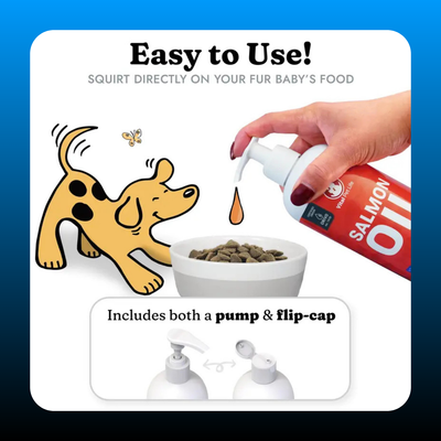 Salmon Oil for Dogs & Cats (8 oz.)