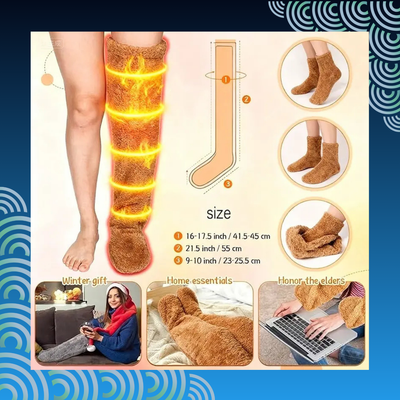 Fleece Knee High Oversocks