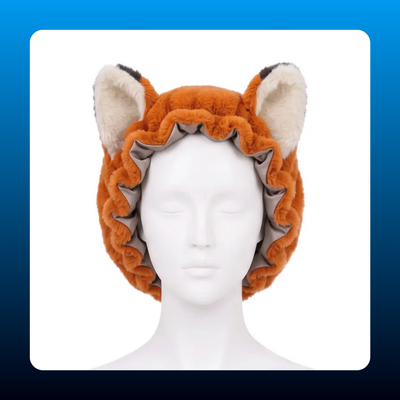 Fox Ear Satin Sleep Bonnet