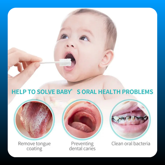 Newborn Toothbrush Tongue Cleaner