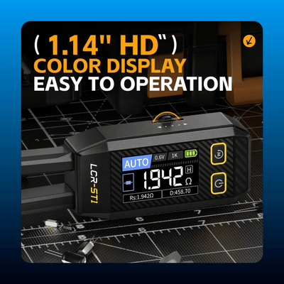 LCR Smart Tweezers Component Tester