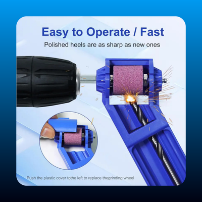 Portable Electric Drill Bit Sharpener