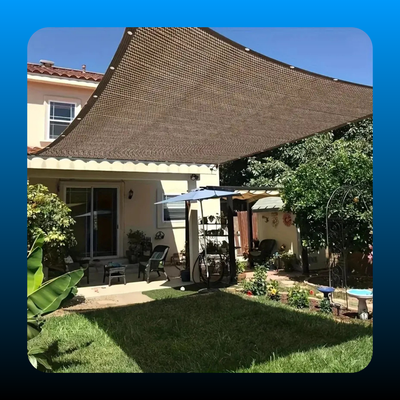 Durable UV Protection Patio Sunshade Canopy