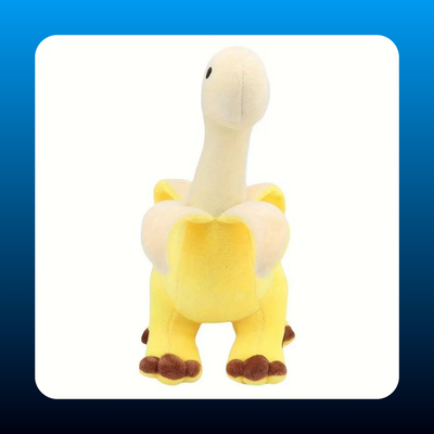 Cute Banana Brontosaurus Design Plush Toy